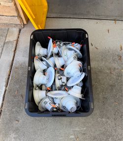 Lot of Used Recessed LED Retrofit Downlights