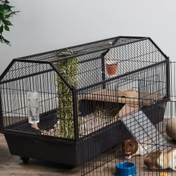 Oxbow Enriched Life Habitat with Play Yard for Guinea Pig rabbit hamsters