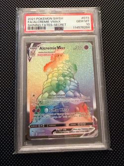 2021 Alcremie V Max #073 PSA 10