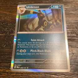 Umbreon Holo Prismatic Evolution 
