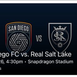 SDFC VS REAL SALT LAKE - 2 Tickets