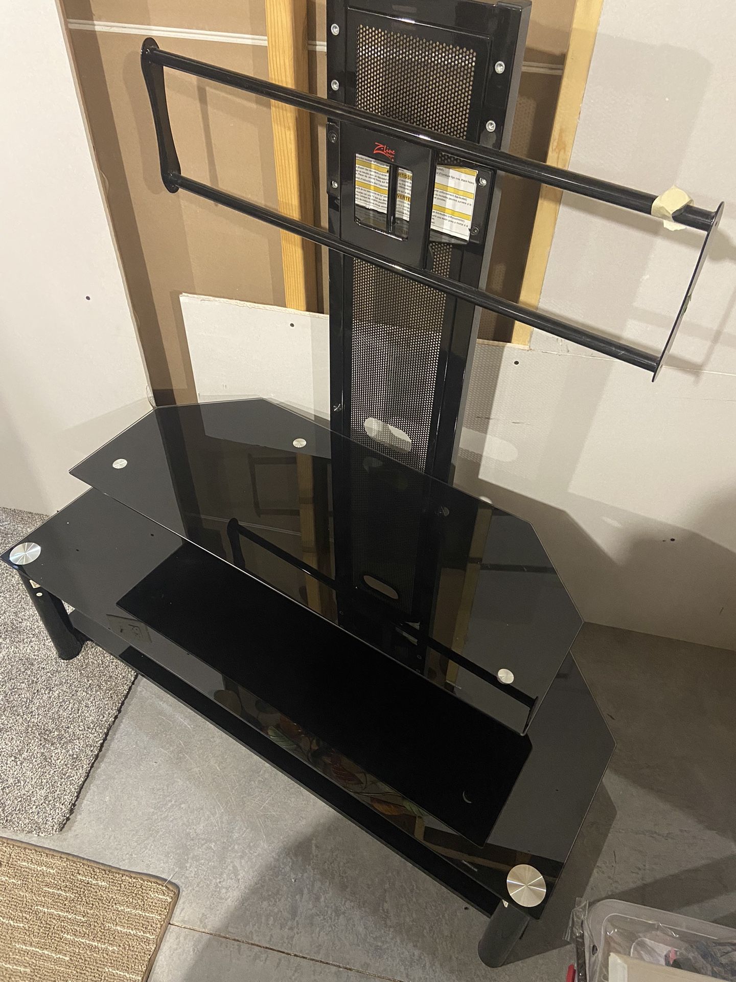 Glass TV Stand