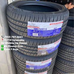 195/50/15 Atlander 4 New Tires Installed And Balanced 