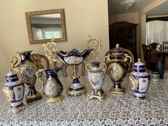 Porcelain Vase Set
