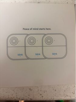 Blink cameras