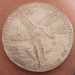 1 Ounce Of Pure Silver 1988 Coin