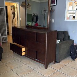 Dresser And Mirror 