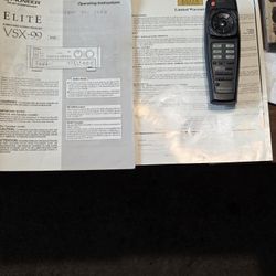Pioneer Elite VSX 99 + Klipsch Icon KB 15's