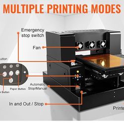 A4 Uv DTF flat Bed Printer