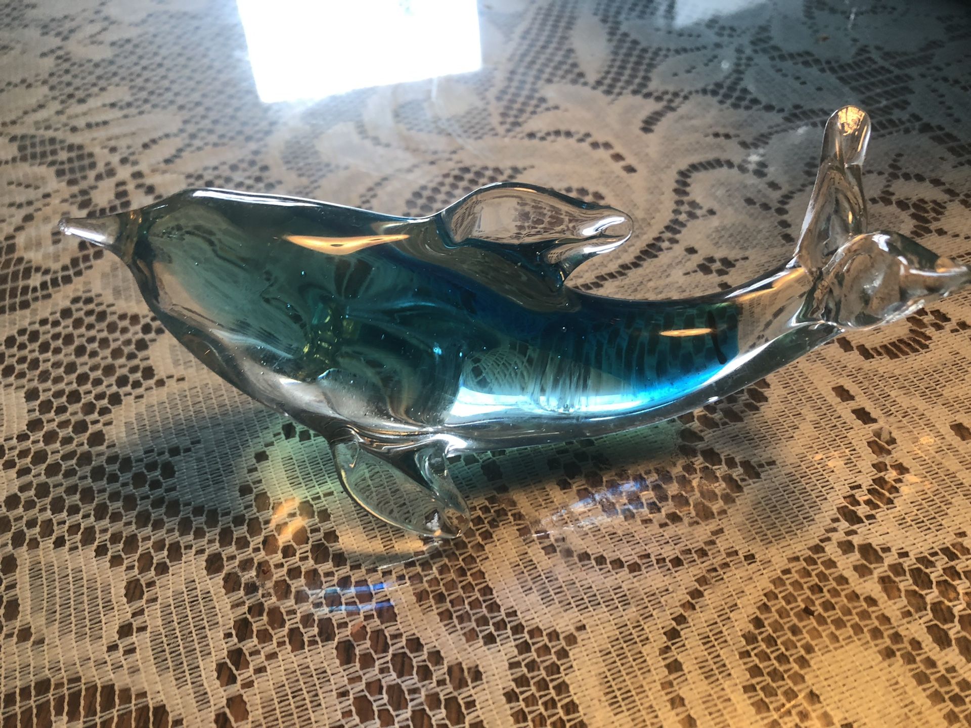 Mid century Murano glass fish 1950’s 5 inches long