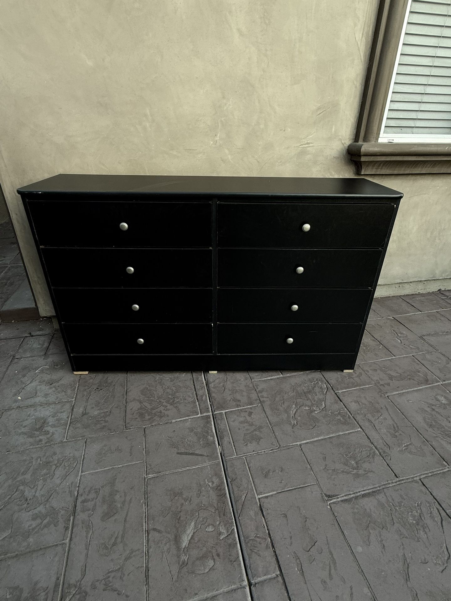 Black Wooden Dresser