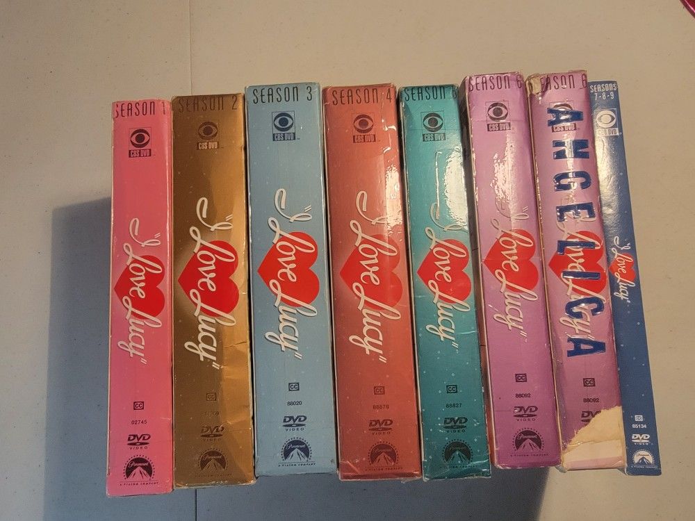 I Love Lucy Seasons 1 Thru 8 DVDs