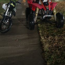 250 2 Stroke Four Wheeler 