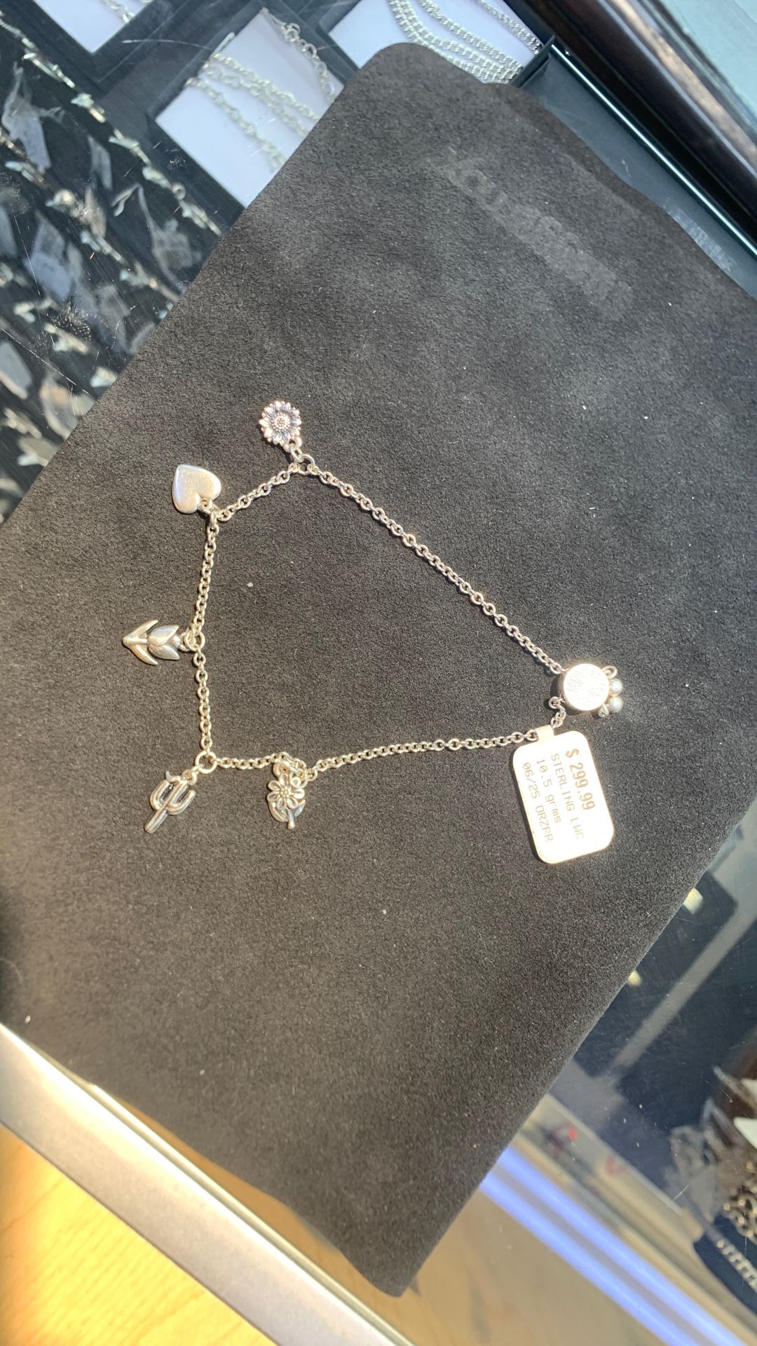 James Avery Adjustable Flower Avery Bracelet
