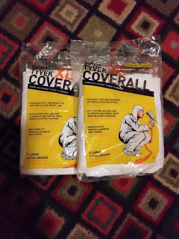 Dupont Tyvek Coveralls (2)XL