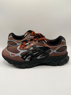 ASICS X HAL STUDIOS GEL-NYC 2.0 SSHS Sneakers In Mahogany/Black Size 10