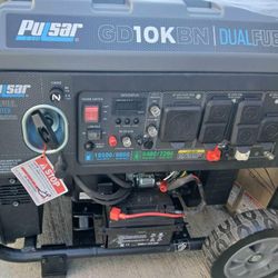 Dual Fuel Generator Pulsar 10000watt 