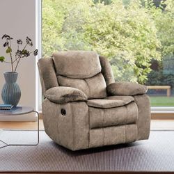 *Brand New* Lazzara
Austin Brown Microfiber Glider Recliner