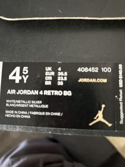 Air Jordan 4 Retro BG