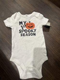 Babys 1st halloween Onesie 