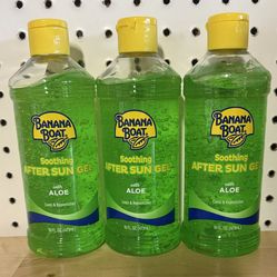 Brand New Banana Boat After Sun Gel - $3 Each