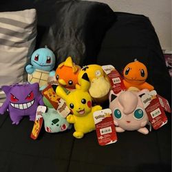 Pokemon Assorted Plush 