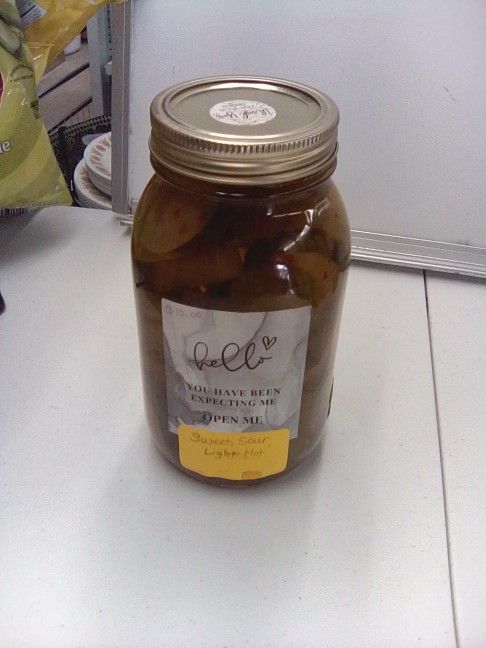 Sweet and Sour Light Hot Pickles