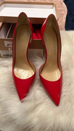 Christian Louboutin Patent Red Iriza