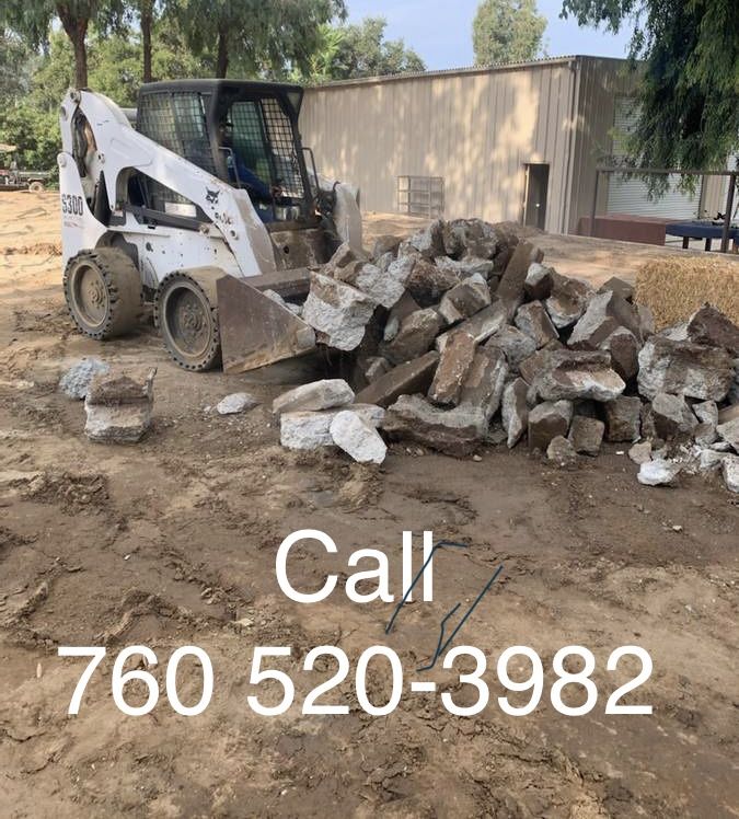 Removed All Junk/concrete