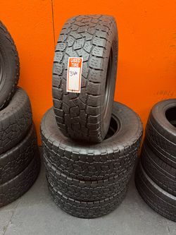 265/70R16 Toyo Open Country A/T Full Set of 4 Tires