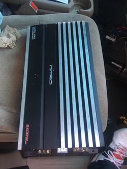 2400 watts for voice and subwoofer 🔊 nitro 2 Chanel