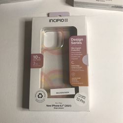 Incipio Design Series Case for iPhone 13 Pro (6.1”) Rainbow large Camera