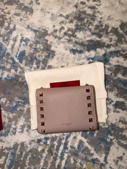 Valentino Garavani Rockstud Trifold Wallet
