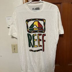 White REEF Men’s Large Shirt Made In India