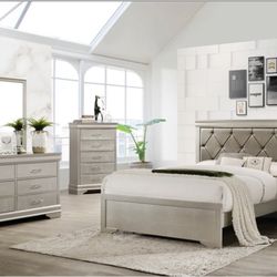 4 Piece Queen Bedroom Set