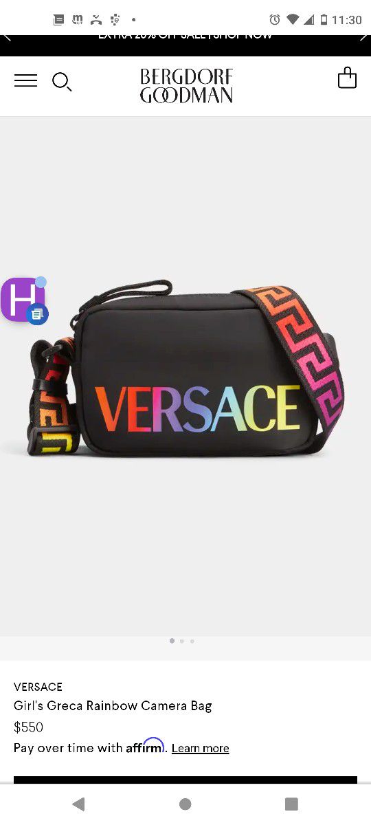 Versace Camera Bag