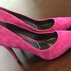 Charles By Charles David 3 in. Magenta Suede Heel Size 9.5