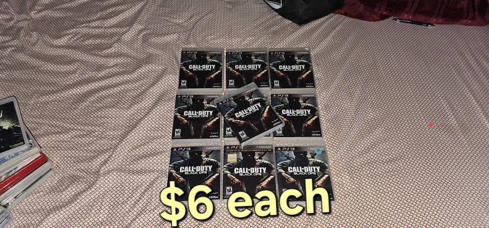 Ps3 Call Of Duty Black Ops $6