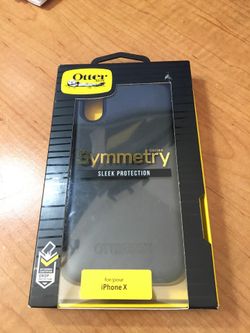 Otterbox Symmetry Series iPhone X - Black Brand New