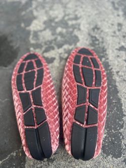 Rose Diamond Velvet Designer Bit Driver Loafers