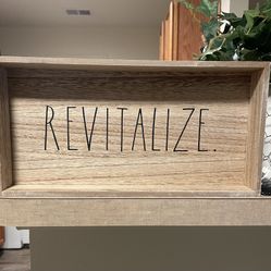 Rae Dunn Wooden Decor/Storage Box