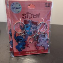 Hello Kitty A Stitch Keychains