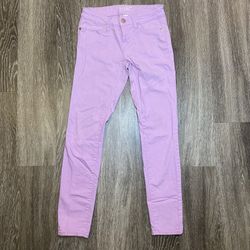 Womens Pink Low Rise Skinny Jeans - 3