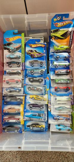 Large Hot Wheels Muscle Car lot!