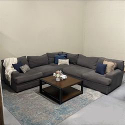 Grey sectional Sofa 