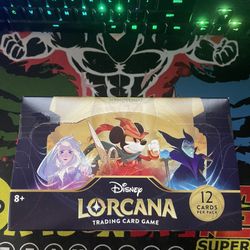 Disney Lorcana : The First Chapter Booster Box Sealed 