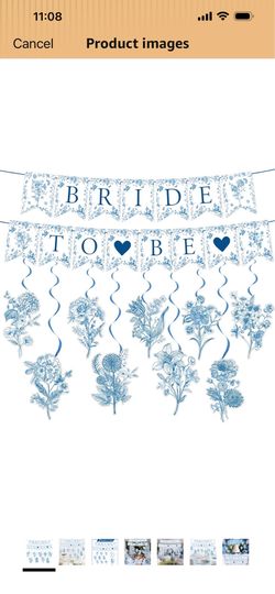 Bridal Shower decor and games