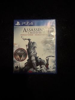 Assassins Creed 3 PS4