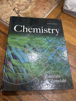 Chemistry" by Steven S. Zumdahl and Susan A. Zumdahl, specifically the Ninth Edition