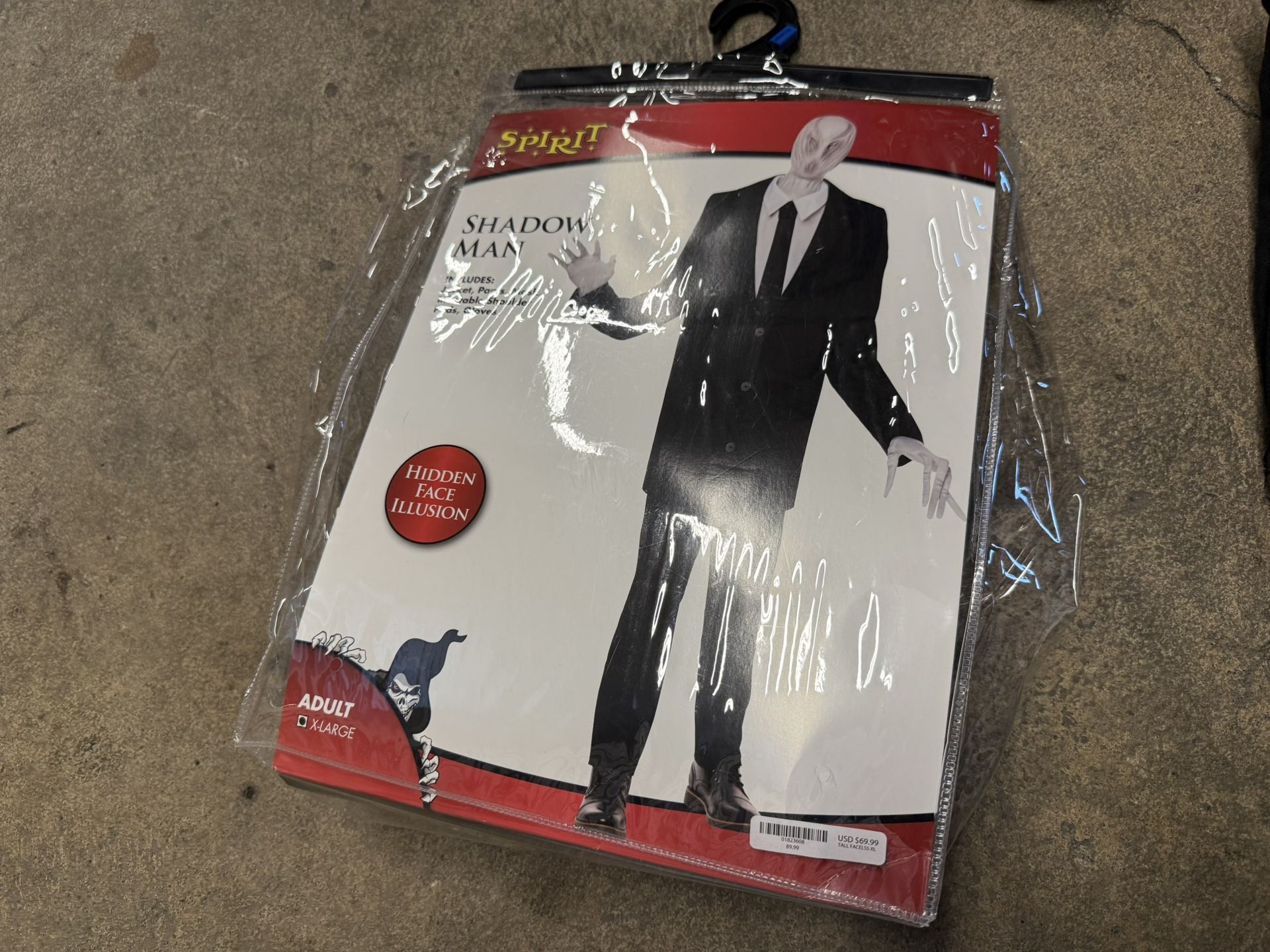 Halloween Costume Shadow Man